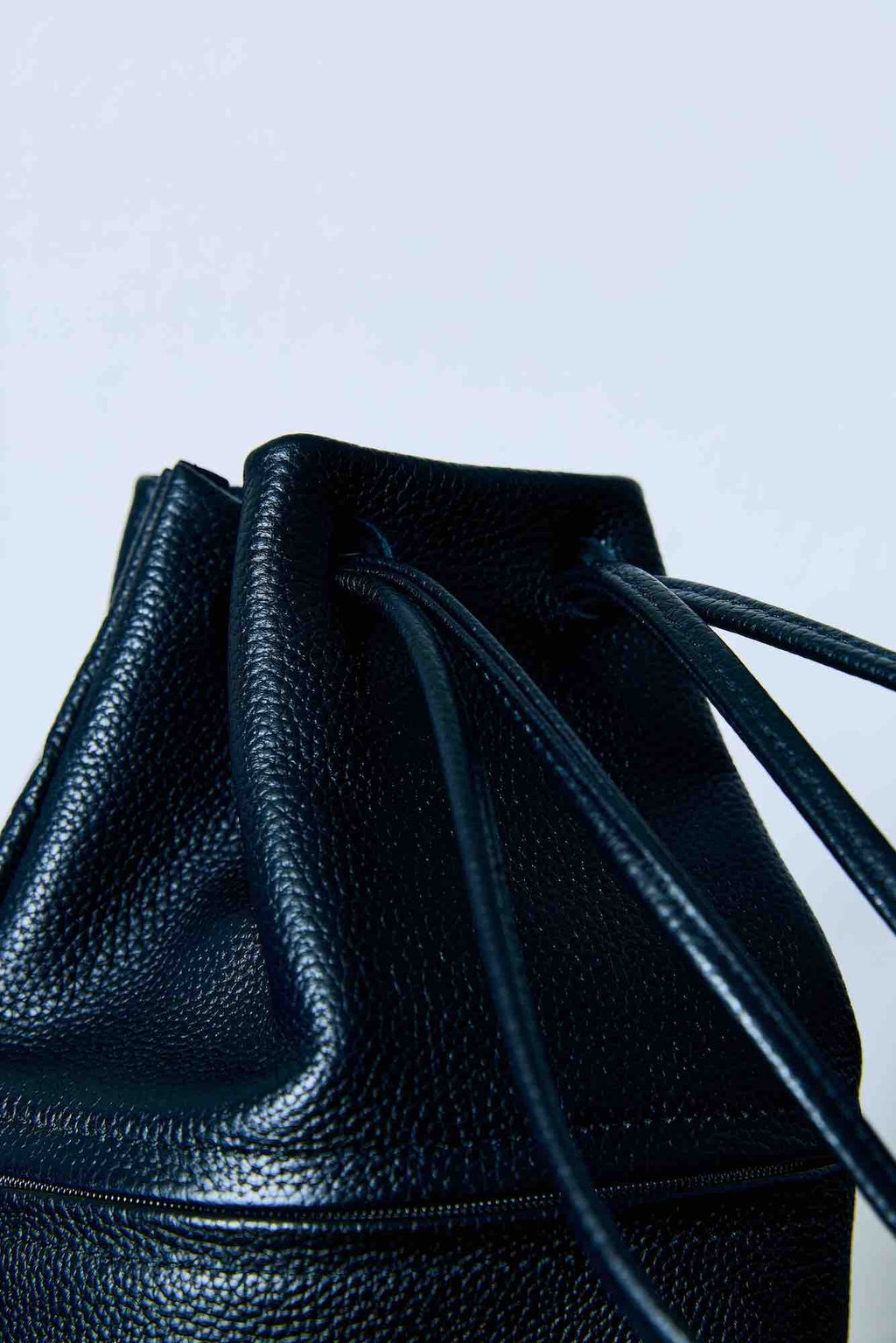 2Way Drawstring Leather Bag