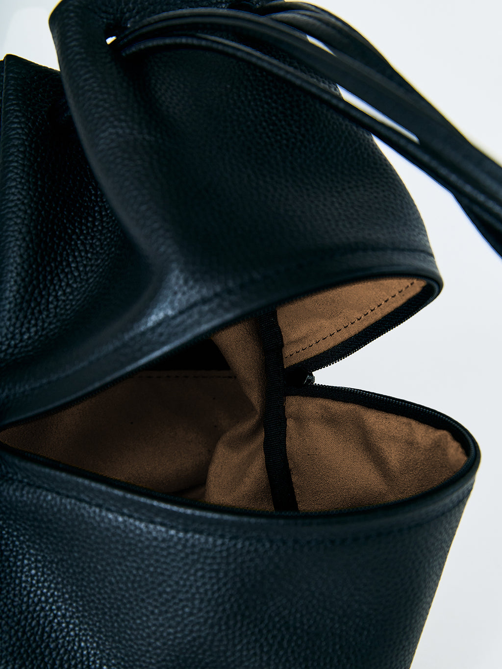 2Way Drawstring Leather Bag