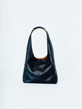Triangle Shoulder Leather Bag